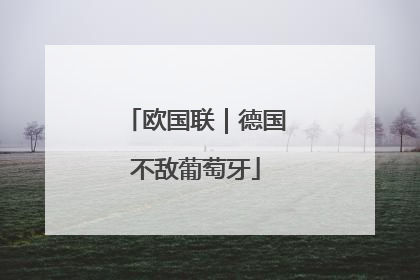欧国联｜德国不敌葡萄牙
